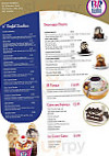 Baskin Robbins menu