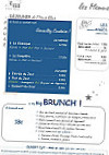 L'Heure Bleue menu