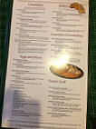 Connie's Cafe menu