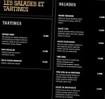 Cafe la Chaufferie menu