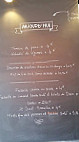 Le Tableau Noir menu