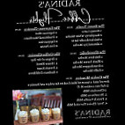 Radina's Bakehouse menu