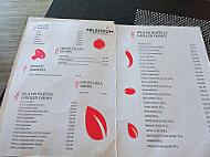 Restoran Milenijum menu