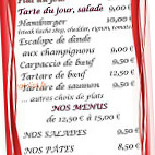 Abbaye Café menu