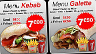 Kebab House menu
