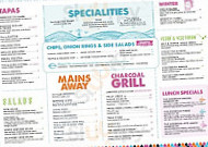 The Harbour Seafood And Takeaway menu