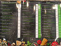 Pizza Pazza menu