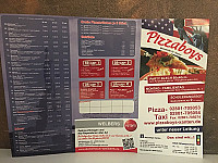 Pizzaboys menu