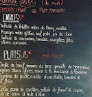 Chez Tonton menu