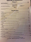 Hamburg Pub menu