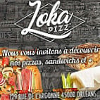 Loka Pizz menu