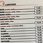 Cho-pão menu