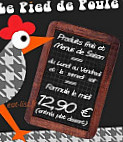 Le Pied De Poule menu