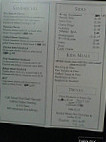 Hilltop menu