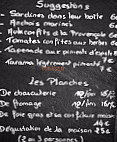 Le Vin Sur Vin menu