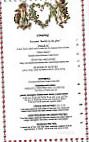 Elizabeth's Chop House menu