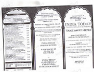 India Today Caloundra menu