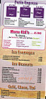 Le Patio menu