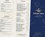 Swan View Tavern menu