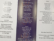 Chai menu