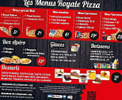 Royale Pizza menu