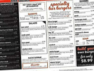 Oasis Tavern menu