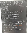 L' Estran menu