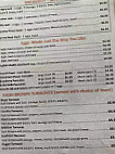 The Camm Cafe menu