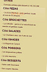 Le Charldann menu