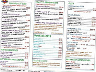 Ellens Corner's Pizza Subs Gas menu