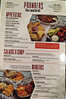 Pounder's And Grill menu