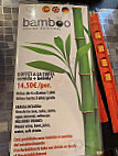 Bamboo Buffet Libre menu