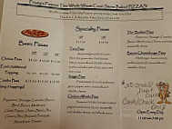 Frosty's Ice Cream Pizza Parlor menu