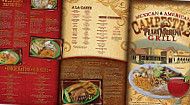 Plaza Morena Campestre Grill menu
