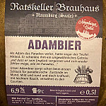 Ratskeller Naumburg menu