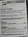 La Pasta Di Flo menu