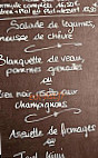 Le Coq de la Place menu