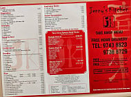 Jenny's Asian Kitchen menu