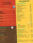 Crêperie Florimontane menu