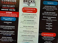 Bricks menu