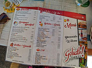 Goliath menu