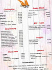 Unicorn Bistro menu