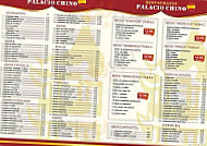Palacio Chino menu