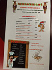 Nutcracker Cafe menu