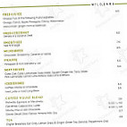 Miller's Kitchen Cammeray By Wild Sage menu