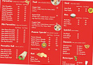 Paraathe Sharaathe menu