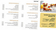 Brunch Vous menu