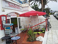 The Sandwich Shop outside