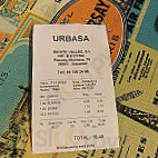 Urbasa Euskal Tabernas menu