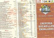 Pianeta Espresso menu